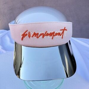 American Needle Hat Visor Strap Back One Size Silver Movement Men's Athletic